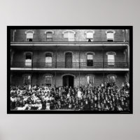 Estudantes no Berea College em Berea, KY 1899