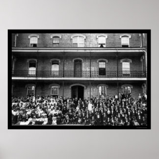 Pôster Estudantes no Berea College em Berea, KY 1899