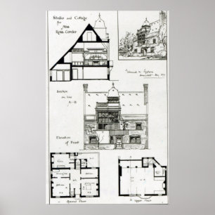 Pôster Estúdio e Algodão para Miss Rosa Corder