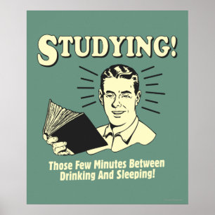 Poster Estudo: Bebendo e Sono
