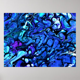 Poster Estudo de Cor Abstrata 71,