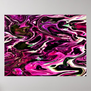 Poster Estudo de cor abstrato 208,