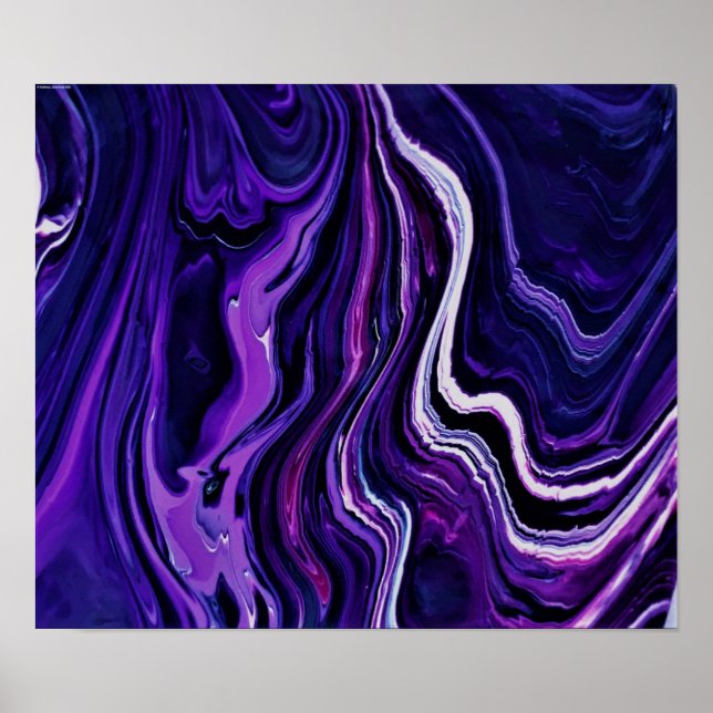 Poster Estudo de cor abstrato 211, (Frente)