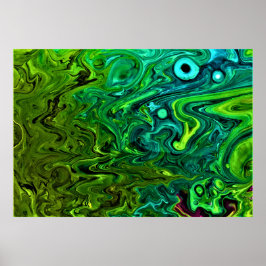 Poster Estudo de cor abstrato 246,