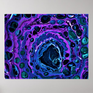 Poster Estudo de cor abstrato 263,