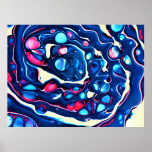 Poster Estudo de cor abstrato 331,