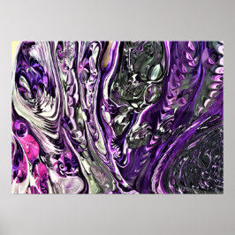 Poster Estudo de cor abstrato 388,