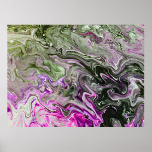 Poster Estudo de cor abstrato 419,