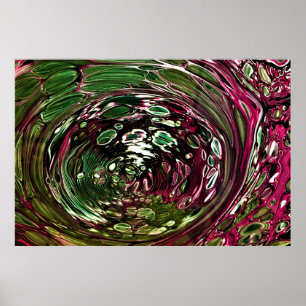 Poster Estudo de cor abstrato 433,