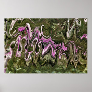 Poster Estudo de cor abstrato 466,