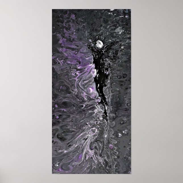 Poster Estudo de cor abstrato 503, (Frente)