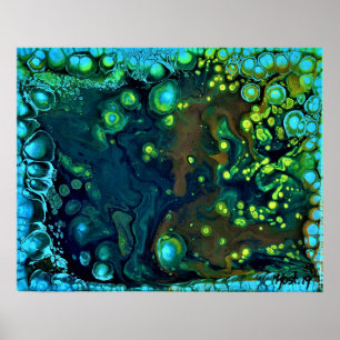 Poster Estudo de cor abstrato 6,