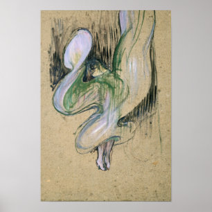 Poster Estudo de Henri de Toulouse-Lautrec para Loie
