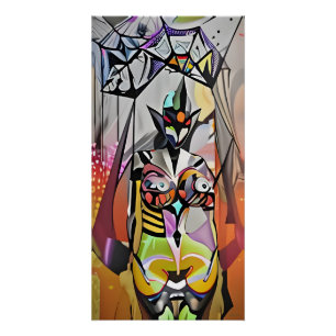 Pôster Estudo de Vida Surrealista