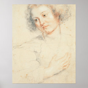 Pôster Estudo do Chefe de Rua. Apolônia (desenho)