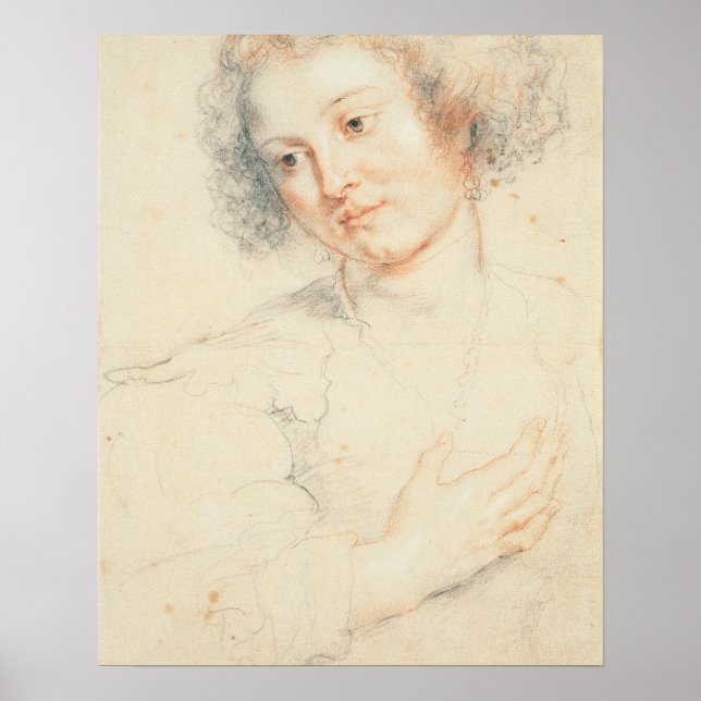 Pôster Estudo do Chefe de Rua. Apolônia (desenho) (Frente)