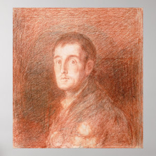 Poster Estudo para um retrato equestre