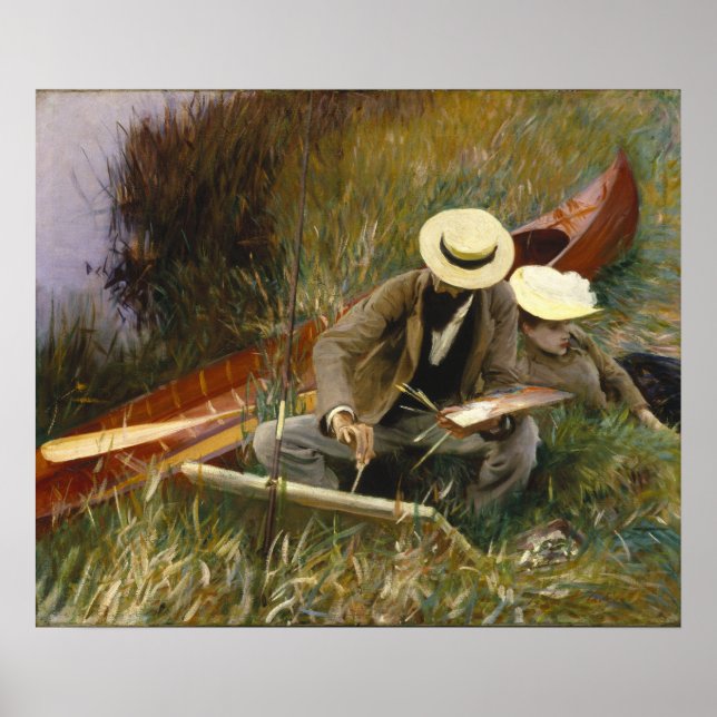 Poster Estudo Sargent An Out-of-Doors (Frente)
