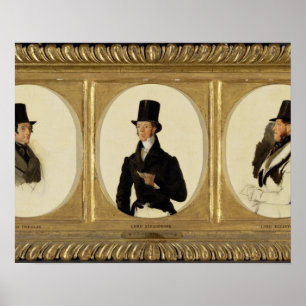 Poster Estudos para os retratos do senhor Eglinton,