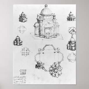 Poster Estudos para uma construção de um plano