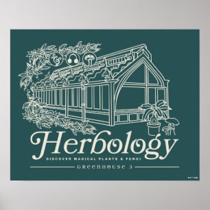 Poster Estufa de Herbologia HOGWARTS™