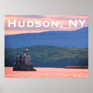 Poster Estufa de Hudson Athens - Luz da cidade de Hudson,
