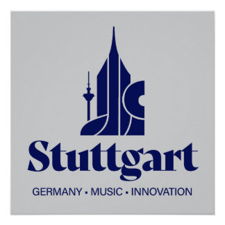 Pôster Estugarda Alemanha Europa