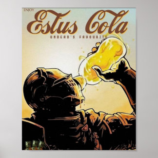 Poster Estus Cola (Almas Escuras)