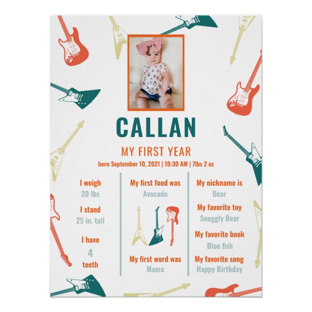 Pôster Etapa do primeiro aniversario Rockstar (Frente)