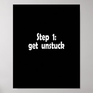 Poster Etapa Obter Inspiração Navio Empacado Motivação