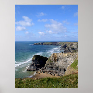Pôster Etapas de Bedruthan, Cornualha