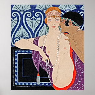 Poster Eterno Art Deco Elegance - George Barbier