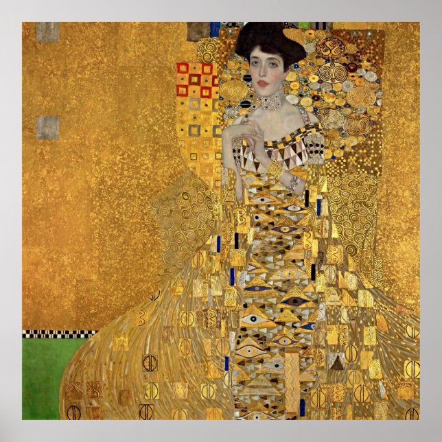 Poster Eterno Elegance Gustav Klimt's Adele Bloch-Bauer (Frente)