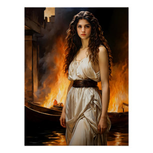 Pôster "Eterno Helen: Catalisador de Troy"