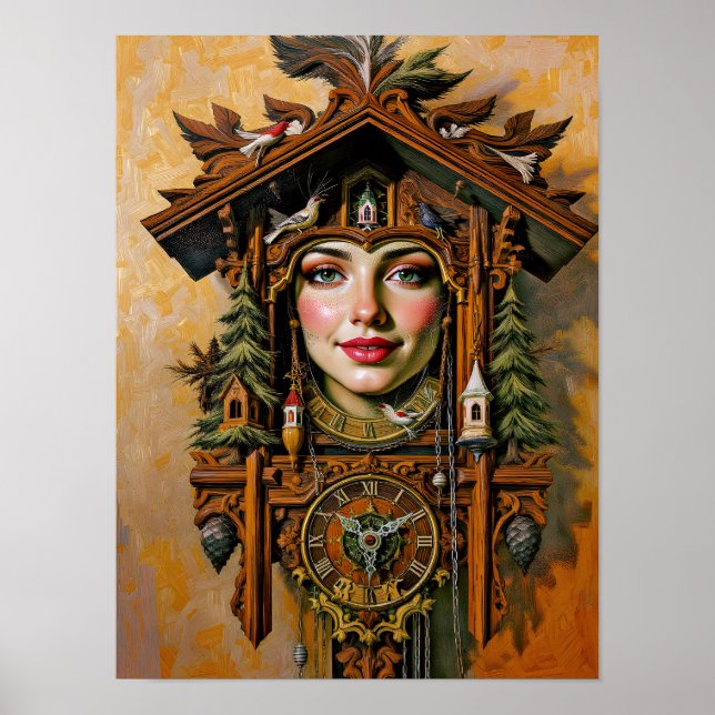 Poster "Eterno Muse" - Um Retrato Cuckoo Clock (Frente)