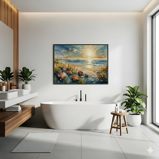 Poster Ethereal Underwater Scene (Criador carregado)