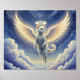 Poster EtherealWhiteCat2