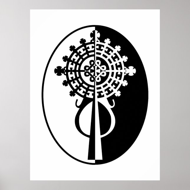 Poster Ethiopian Processional Cross-II (Frente)