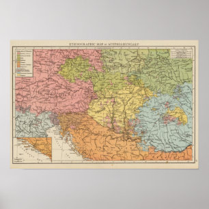 Pôster Ethnog Austria Hungria