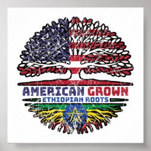 Poster Etiópia Estados Unidos da América, Estados Unidos,