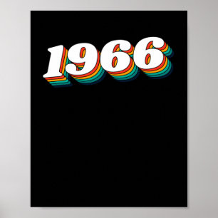 Poster Etiqueta retroativa 1966