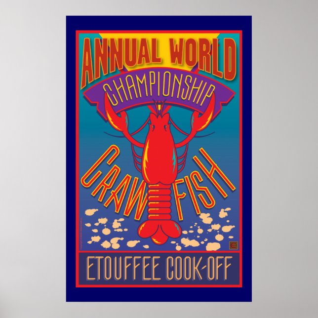 Poster Etouffee Cook-Off-Poster (Frente)
