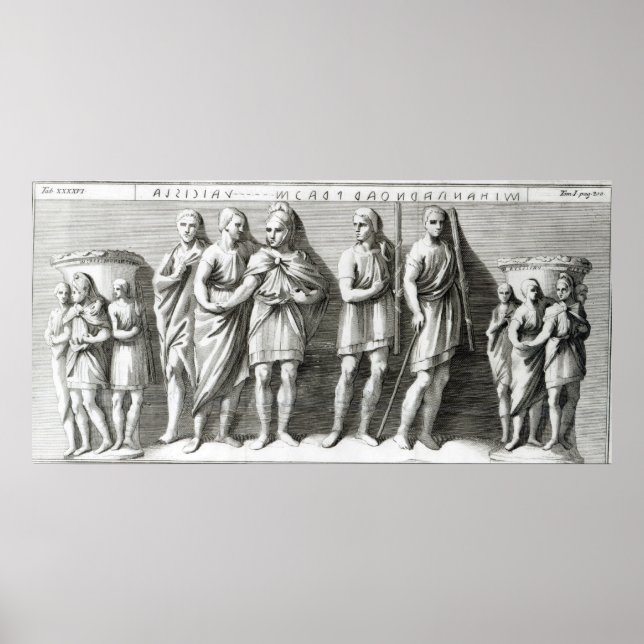 Poster Etruscan Sarcophagus (Frente)