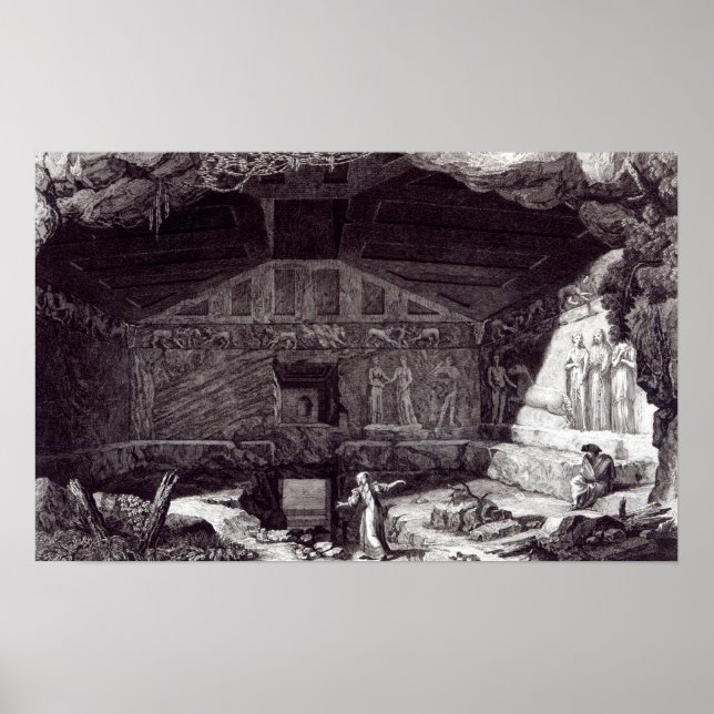 Pôster Etruscan Tomb, c.1780 (Frente)