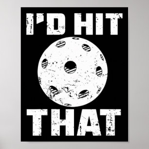 Poster Eu Acertava aquele jogador de futebol Badminton Ra