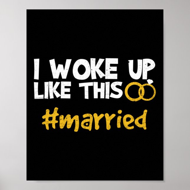 Poster Eu Acordei Como Se Casasse Com O Noivo De Casament (Frente)