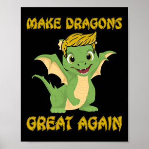 Poster Eu Acredito Em Dragões Fazer Excelente De Dragões 