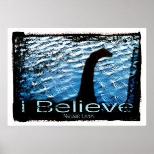 Poster Eu Acredito Que Nessie Vive