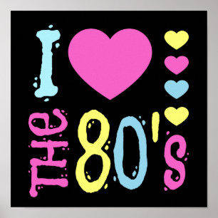 Poster Eu adoro a fantasia da Disco dos anos 80