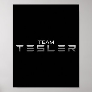 Poster Eu Adoro O Presidente Tesler Trump Endossado Sales